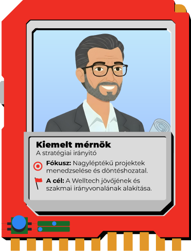 Kiemelt mérnök karakter